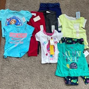 2t assortment of girls clothes all with tags